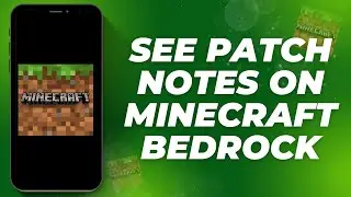 How To See Patch Notes on Minecraft Bedrock | Minecraft 2025