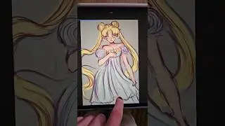 #sailormoon #artshorts #art #digitalart #timelapse #drawing #arttrend #spedup #artist