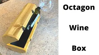 Do it yourself octagon wine box / how to make a wooden wine box👉 Free woodworking plans