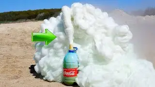 Experiment: Elephant Toothpaste & Large Coca-Cola