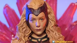 "WandaVision" Scarlet Witch Marvel Gallery Statue Review