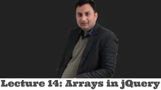 Lecture 14-Arrays in jQuery