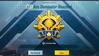 Ace Dominator Done 🔥🔥 #bgmi #pubgmobile  #conqueror #pubg  #youtubevideo #video #whatsappstatus