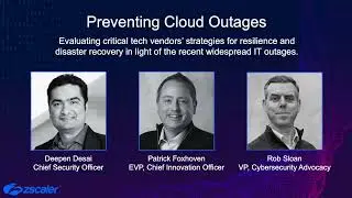 Preventing Cloud Outages - Improving Business Continuity Planning & Resilience