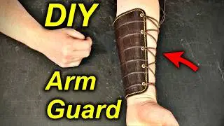 DIY Leather Arm Guard | Archery Bracer