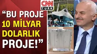 Milli Muharip Uçağın üretilen ilk parçası nedir? TUSAŞ Genel Müdürü Prof. Dr. Temel Kotil anlattı