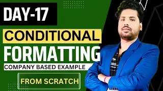 Day-17 | Conditional Formatting Part-2 | Conditional Formatting Unique,Text Contains,Duplicate