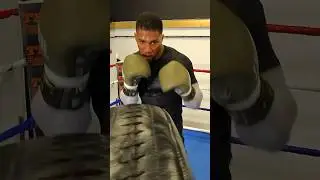 Anthony Joshua looking DANGEROUS😶 #anthonyjoshua #aj #joshuadubois #boxing