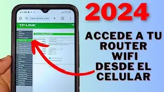 cómo ACCEDER a la Configuración de ROUTER WIFI desde el CELULAR (Solo esto debes hacer)