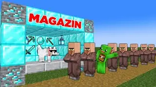 Minecraft dar Cainele meu a Deschis un MAGAZIN de DIAMANT !