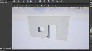 UE4.26 Modeling Mode - Making Windows and Doorways