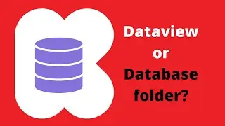 Real use case for Obsidian: Dataview and Database Folder