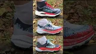 What HOKA trail shoe are you choosing? 😮‍💨 #running #runningshoes #trailrunning