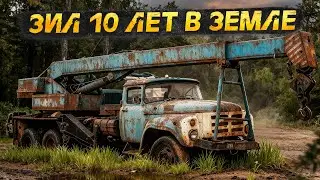 Reviving an old ZIL truck crane after 4 years of inactivity