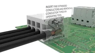 WAGO PCB Terminal Blocks with Push-in CAGE CLAMP®