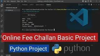 Online Fee Challan Basic Project For Beginners || Smart Education 47
