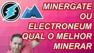 Qual o melhor minerar para Celular ? Testei o minergate e o Electroneum