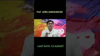 PAF JOBS 2022 ANNOUNCED | PAF Commissioned GDP AERONAUTICAL ENGINEER 