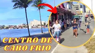 ❤️💙CABO FRIO 🌴 (ANDANDO PELO CENTRO)🇧🇷4K