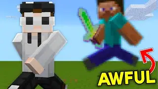 Playing HIVE With The WORST Minecraft Graphics...