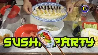 GABUT PENGEN NGEMIL MALAH JADI BIKIN BARENG SUSHI 6 RUPA | STEP-BY-STEP SUSHI  | DIY SUSHI