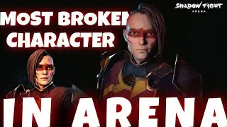 KATE most broken character of SFA  || shadow fight 4 arena