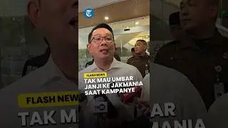 Ketimbang Umbar Janji saat Kampanye Pilkada Jakarta, Ridwan Kamil.Pilih Ajak Jakmania Berdialog