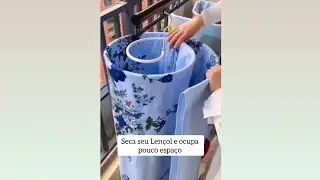 Varal em espiral para Lençol 