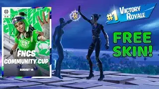 I Competed in the FNCS COMMUNITY CUP to Earn a SKIN!