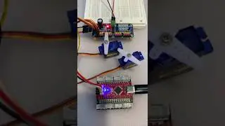 PCA9685 Servo Driver with Seeeduino Nano (Arduino Compatible) #shorts