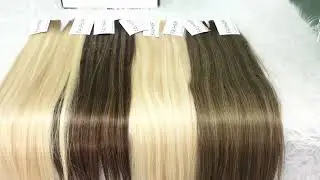 Unprocessed One Donor Genius Weft Raw Human Hair Extensions Wholesale Hair Russian Hair#favhair