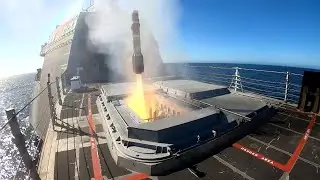 Navy LCS First Land Attack Missile Launch