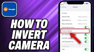 How To Invert Camera On Omegle iPhone (2024) - Quick Help