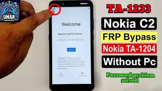 NOKIA TA-1233 frp bypass Solved/ How to remove password/Google account from nokia TA-1233 /Nokia C2