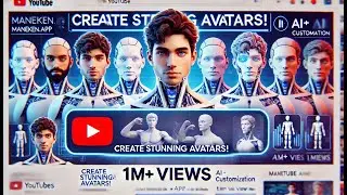 Create Stunning Digital Avatars with Maneken.app | AI-Powered Avatar Creation