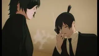 Himeno gives her cigarette to Aki and Denji got *jealous* | Chainsaw man | Episode 6
