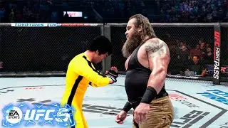 UFC5 Bruce Lee vs mr Braun EA Sports UFC 5 PS5