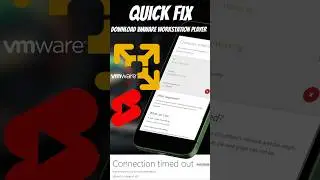 Quick Fix: Download VMware Workstation Player in Seconds! ✅😳😲 