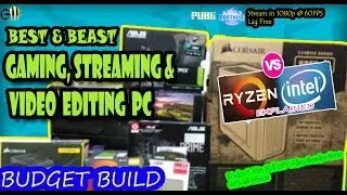 Best Budget Pc For Gaming, Streaming & Video Editing, Intel Vs AMD Explained, Amazon Vs Md Computers