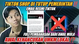 TIKTOK SHOP RESMI DITUTUP !! AWAL KEHANCURAN UMKM LOKAL !? Dropshipper Pemula Cara Menjadi Dropship