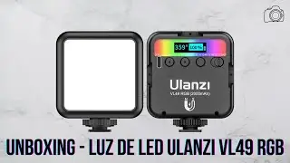 Unboxing - Luz de LED Ulanzi VL49 RGB