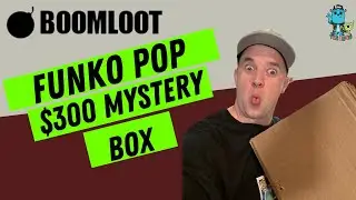 $300 BOOM LOOT LEGENDARY FUNKO POP GRAIL MYSTERY BOX