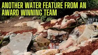 Our Team Took Over This 30-Foot Waterfall Build… and Brought Us to Tears! 🏆💧 | Apple Valley, MN