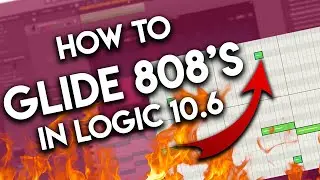 How to glide 808s in Logic Pro 10.6