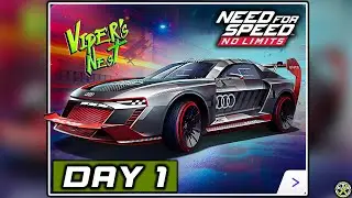 NFS No Limits | Day 1 - 2022 Audi S1 E-Tron Quattro | Viper's Nest