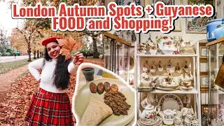 I ate Guyanese food, Autumn spots in London, Shopping at Hidden Gems!