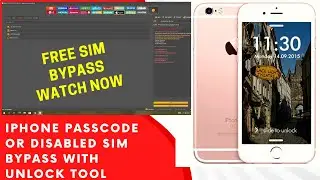 Free icloud bypass with network .passcode/disabled iphone 6 ,6 plus and under ios 14.7.1 6s ,6s plus