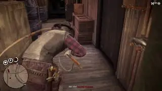 Red Dead Online "Bounty And A Convient Player Controlled Train"