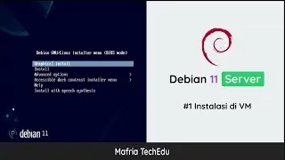 Cara install Debian 11 sebagai server