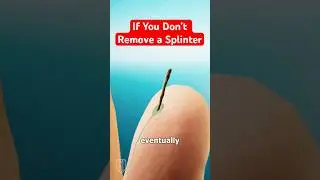 IF YOU DON'T REMOVE A SPLINTER ...